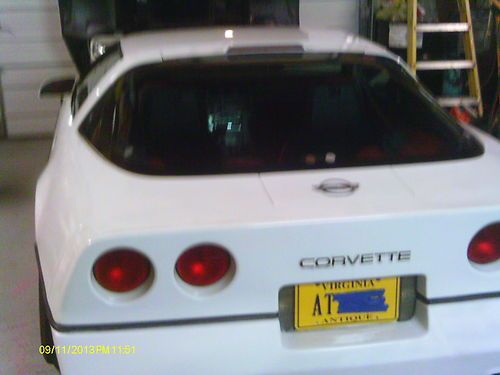 Verry nice for a antique 86 corvette