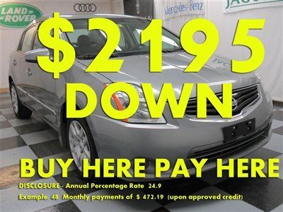 2012(12)sentra we finance bad credit! buy here pay here low down $2195 ez loan