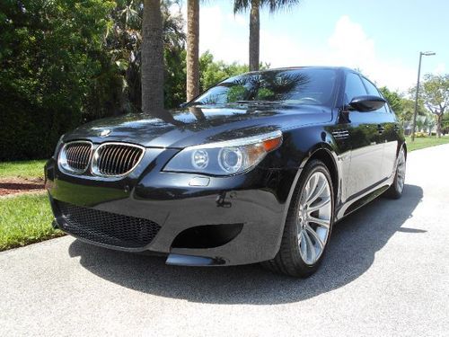 2007 bmw m5 very low miles! 1 owner! clean car fax!