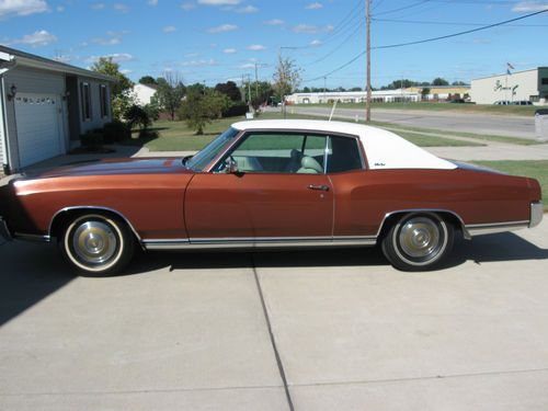 1971 chevrolet monte carlo    15k miles