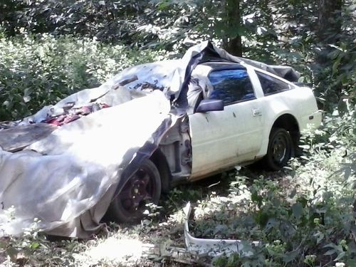 1988 nissan 300zx turbo (shiro) coupe 2-door 3.0l  parts car