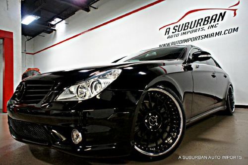 2006 mercedes benz cls500 sport amg pkg 20"3pc modular rims keylessgo cln carfax