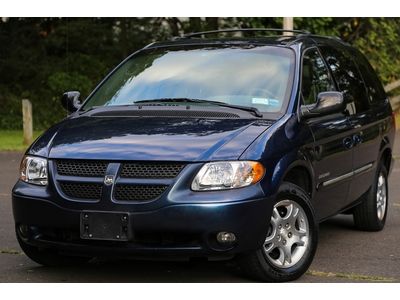 2001 dodge grand caravan awd es 1 owner v6 leather loaded 15k mi serviced carfax