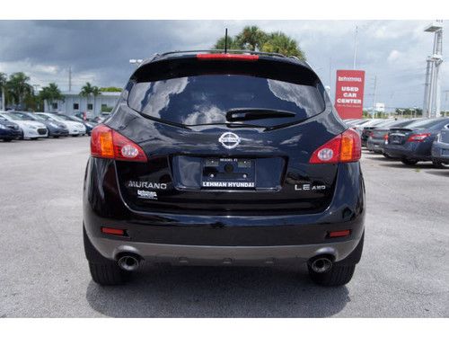 2009 nissan murano le