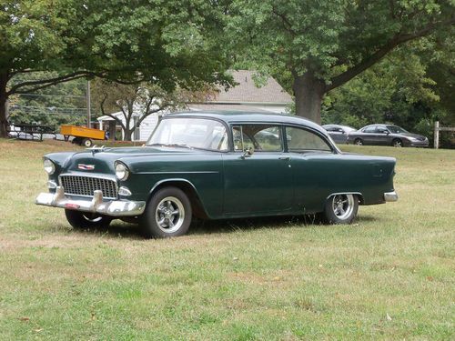 1955 Chevy 2 door seadan 150 48K miles gasser hot rod street rod, image 3