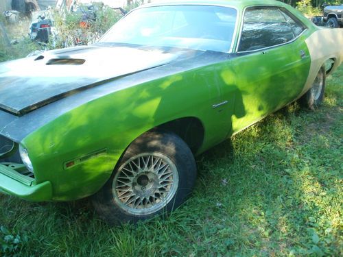 1979 barracuda 318  grand coupe cuda runs and moves