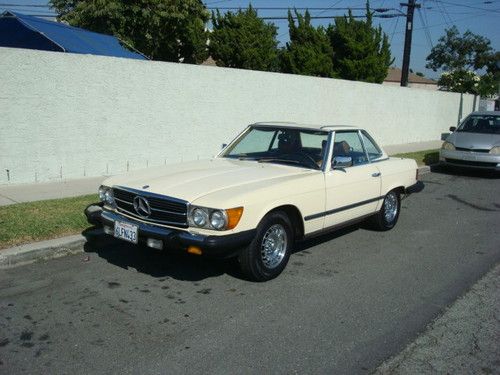 1984 MERCEDES BENZ 380SL CONVERTIBLE, image 3