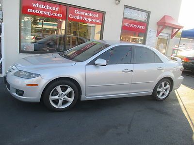 2006 mazda 6 loaded 97k leather spoiler automatic warranty we finance super nice