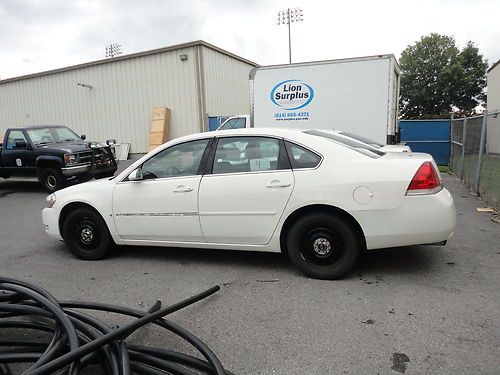2006 Chevrolet Impala Patrol Car, White, Cruise, Power Seats, Power Locks, PSU, image 24