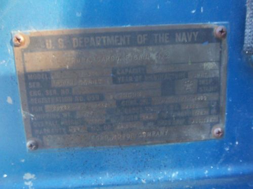 1967 FORD ECONOLINE E100 PICKUP TRUCK PROJECT 67 DEPARTMENT OF NAVY, image 9