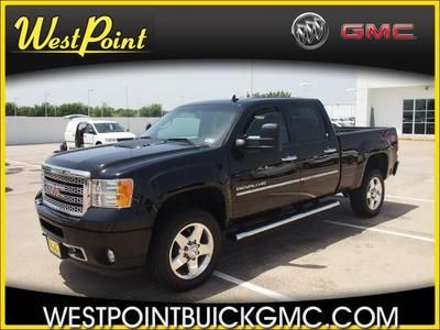 12 gmc 2500 hd sierra denali z71 4wd off road 6.6l diesel navigation hard loaded