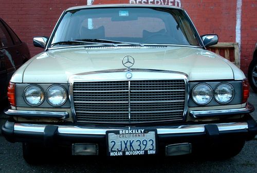 Classic mercedes-benz 300sd sedan bio diesel conversion-ready