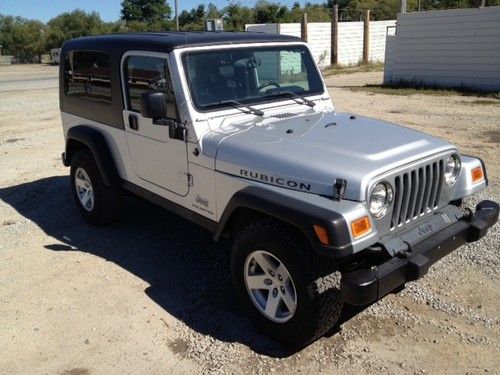 2006 jeep wrangler unlimited rubicon sport utility 2-door 4.0l