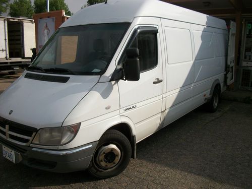 2005 dodge sprinter 3500 cargo van 3-door 2.7l 167k bad engine rock spings wy