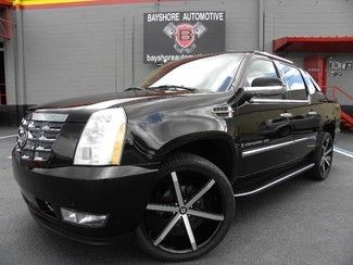 Ext*awd*new 24"s*nav*dvd*roof*black/black*carfax cert*we finance*fla