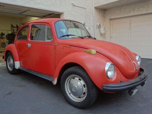 Wonderful 1973 superbeetle. kassan red