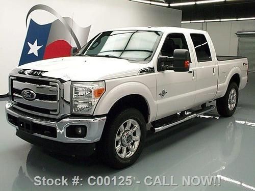 2011 ford f-250 lariat diesel fx4 4x4 sunroof nav 72k texas direct auto