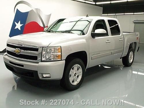 2010 chevy silverado ltz crew z71 4x4 htd leather 62k texas direct auto