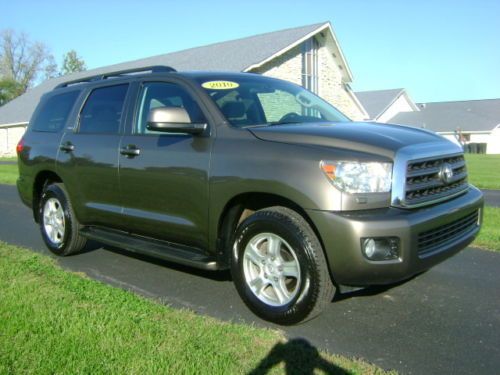 2010 TOYOTA SEQUOIA SR5 4WD 5.7L i-FORCE 3RD ROW SEATING MOON ROOF CLEAN CARFAX, image 20