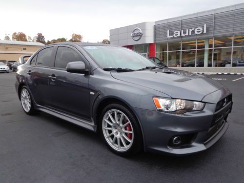 10 lancer evolution gsr turbocharged evo 5 speed manual awd video clean carfax