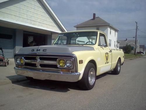 1972 gmc c10 short bed. big block rat rod. great shape.