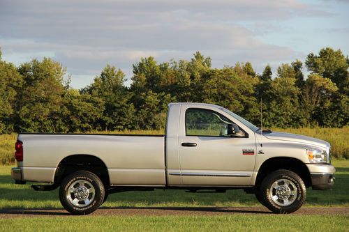 2007 dodge ram slt 5.9l diesel 4k original miles 4x4 1-owner pristine no reserve