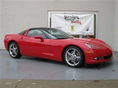 Red corvette super clean call 828-781-4347