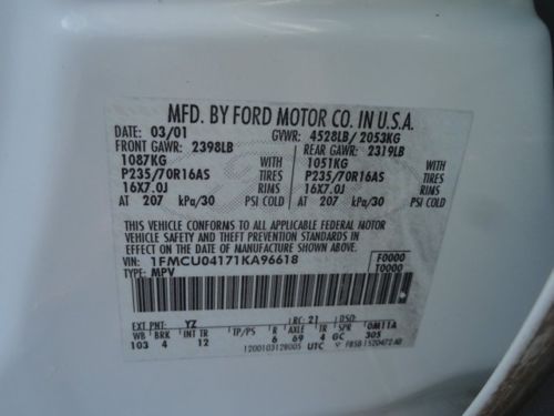 XLT 4X4 SUV 3.0L One Owner Local Trade Clean Car Fax, image 30