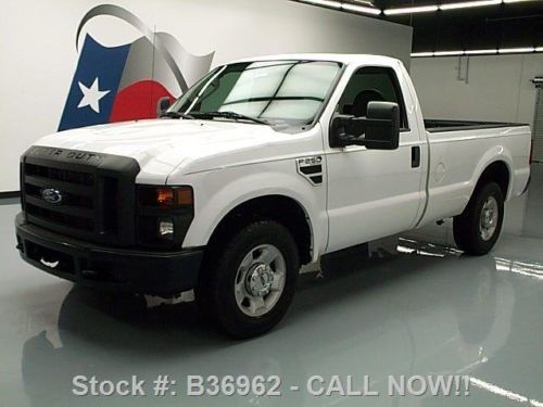 2010 ford f-250 reg cab 5.4l v8 automatic bedliner 67k texas direct auto