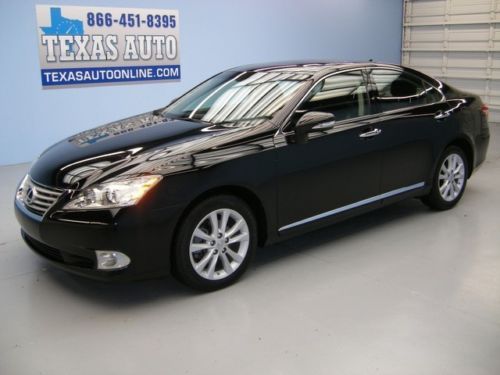 We finance!!!  2011 lexus es 350 roof nav heated/cooled leather 1 own texas auto