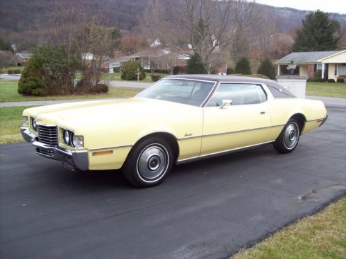 1972 ford thunderbird base hardtop 2-door 7.5l 460cu. in. v8