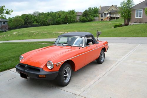 Restored 1979 mgb convertible