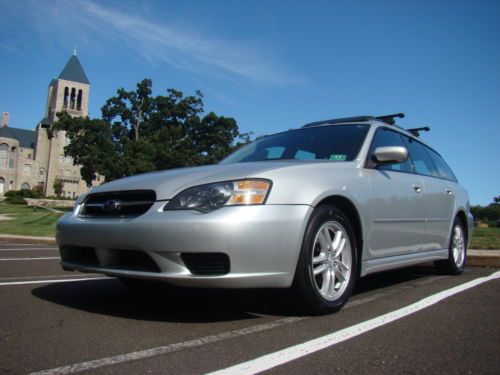 2005 subaru legacy wagon silver all wheel drive one owner no reserve