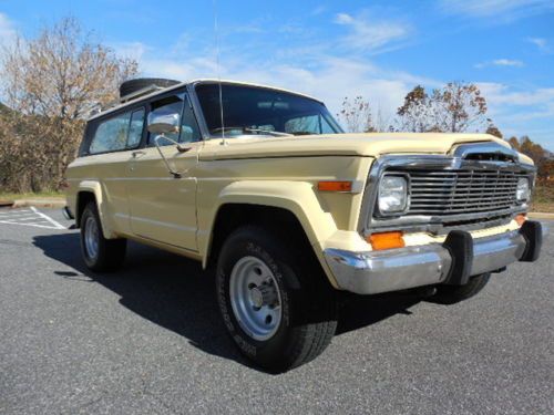 1979 jeep cherokee wide track sport utility 2-door 5.9l