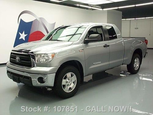 2010 toyota tundra double cab trd 4x4 rear cam only 59k texas direct auto