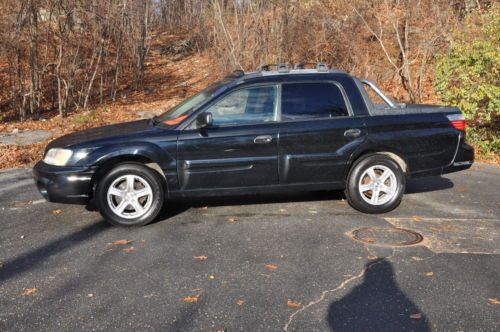 2006 subaru baja sport crew cab pickup 4-door 2.5l no reserve one owner awd