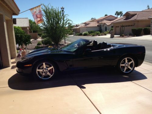 2007 Chevrolet C-6 Z51 Corvette Convertible 3 LT option package, image 2