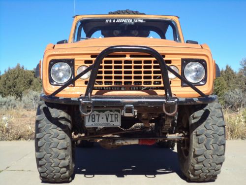 1972 jeep jeepster commando bullnose rock crawler