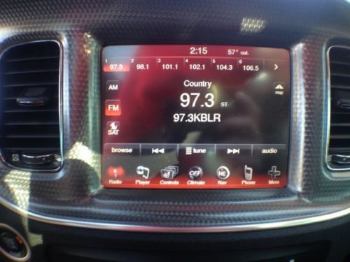 SRT8 6.4L NAV CD 1st row LCD monitors: 1 4 wheel disc brakes ABS brakes Compass, image 14