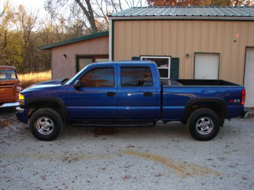 2003 gmc sierra 2500 quad cab 4x4 duramax diesel,allison trans regency conv.
