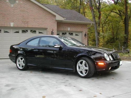 2002 mercedes benz clk 430 black inspected