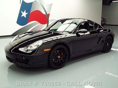 2008 porsche cayman s 6-spd heated seats 19&#034; wheels 33k texas direct auto