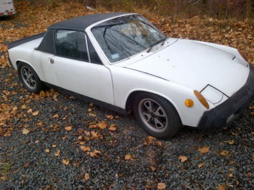 1976 porsche 914 base 2.0l fuch wheels needs some work