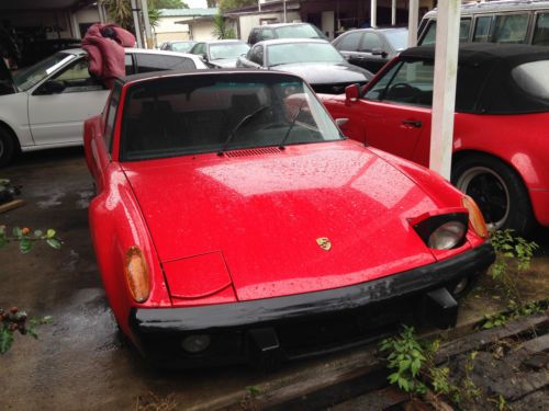 1973 porsche 914 targa running project gt flares