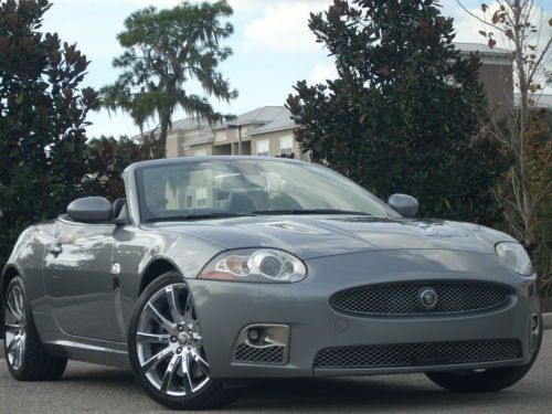 Xkr convertible, lunar grey/charcoal,one owner, absolutely gorgeous!!!