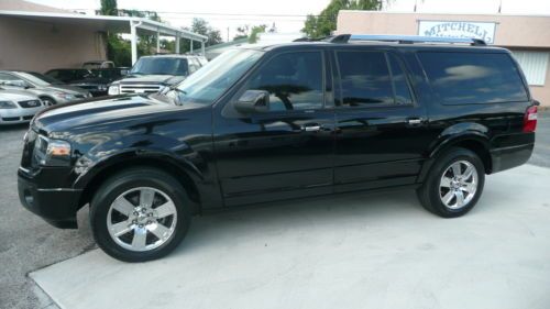 2009 ford expedition el limited {2wd} &#034;clean car fax&#034; 20 inch chrome wheels.
