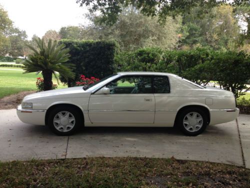 Cadillac eldorado esc coupe 2d pearl white