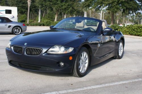 2005 bmw z4 2.5i xenon low miles premium package clean