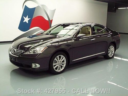 2011 lexus es350 sunroof climate seats one owner 25k mi texas direct auto