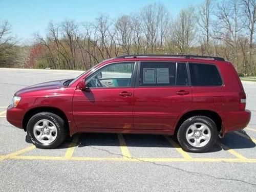 2006 toyota highlander base sport utility 4-door 2.4l